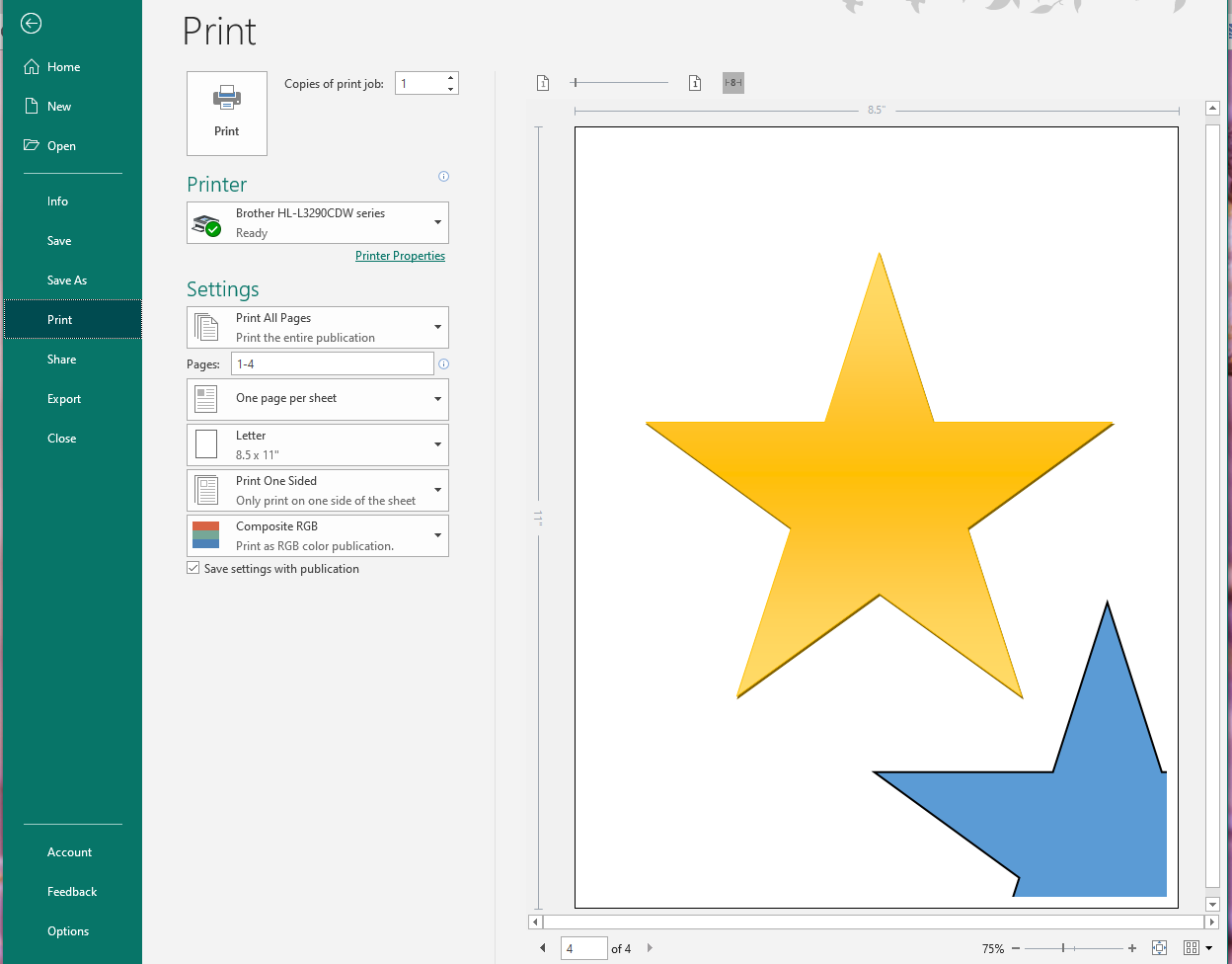Publisher File Tab Publisher – Add a Page and Use the Pasteboard to Move Objects – Helpful ...